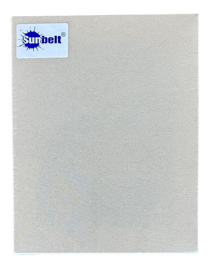 Unprimed Gallery Wrapped Stretched Art Canvas, 1.5" Deep Profile-Sunbelt Manufacturing | Silk Screen Printing, Custom Canvas & Artist Supply Unprimed Gallery Wrapped Stretched Art Canvas, 1.5" Deep Profile-Sunbelt Manufacturing | Silk Screen Printing, Custom Canvas & Artist Supply