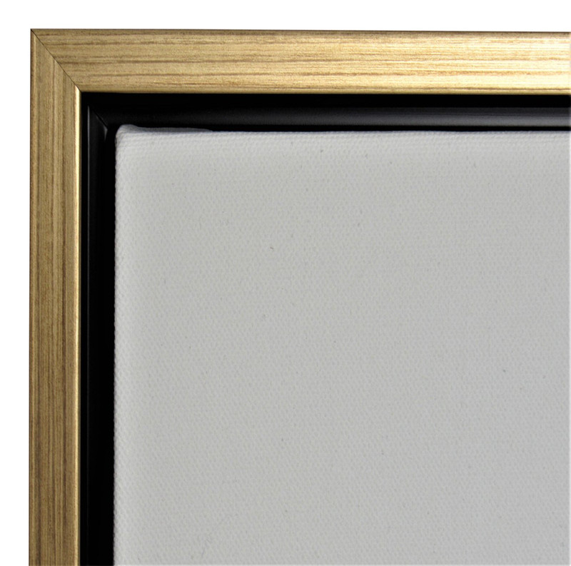 Gold Floater Frame for 3/4" Canvas-Sunbelt Manufacturing | Silk Screen Printing, Custom Canvas & Artist Supply