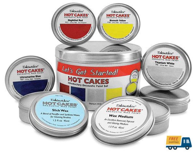 Let's Get Started! Hot Cakes Introductory Paint Set-Sunbelt Manufacturing | Silk Screen Printing, Custom Canvas & Artist Supply