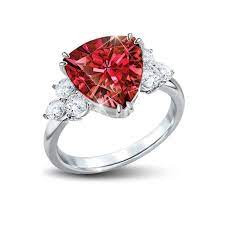 Red Diamond Ring