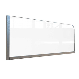 ASG-2512-0.375 acrylic splash guard divider 25 x 12