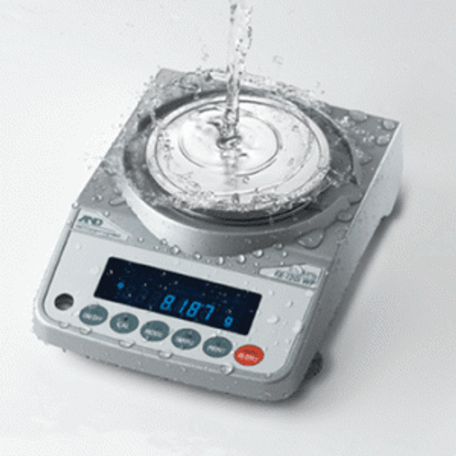 A&D Weighing FX-1200iWP (with water)