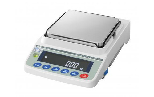 AandD Weighing GF-10001AN Precision Balance, 10,000 g x 0.1 g, NTEP, Class II