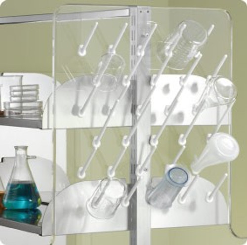 apb-2424 acrylic pegboard drying rack