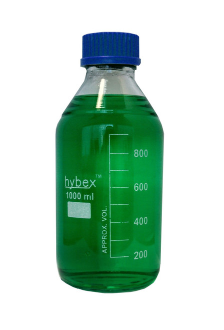 Benchmark Scientific Hybex ™ Glass Media Storage Bottles, 1000 ml