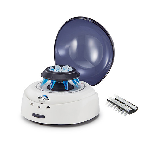 scilogex ezee mini centrifuge blue lid