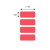 1.5 2.0 ml cryo tube labels in red