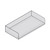 Stainless Steel Wraparound Shelf, 36" x 12"