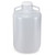 Globe Scientific Diamond RealSeal Wide Mouth LDPE Carboys, 20L