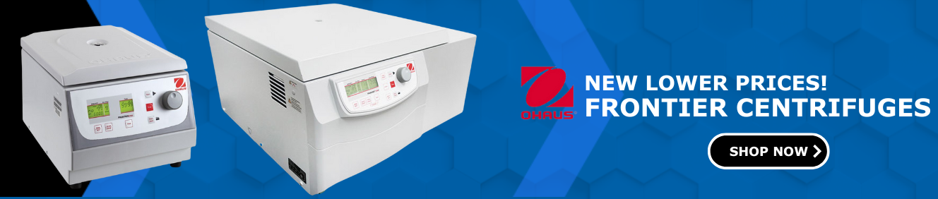 ohaus frontier centrifuges
