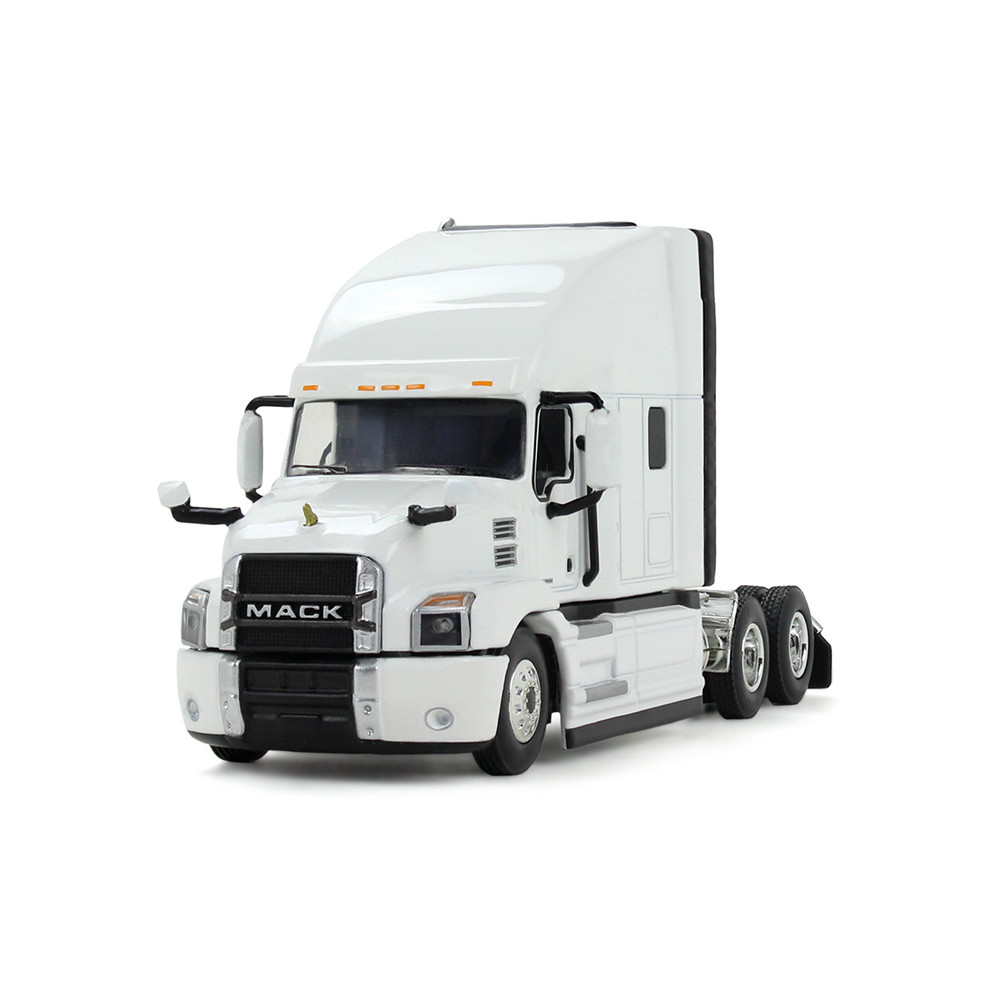 White/White Mack Anthem & 53' Trailer