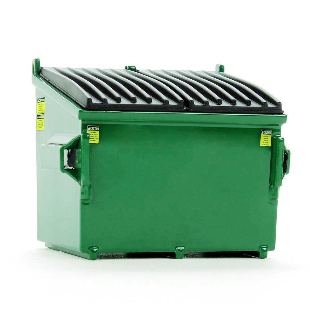 Green Trash Bin