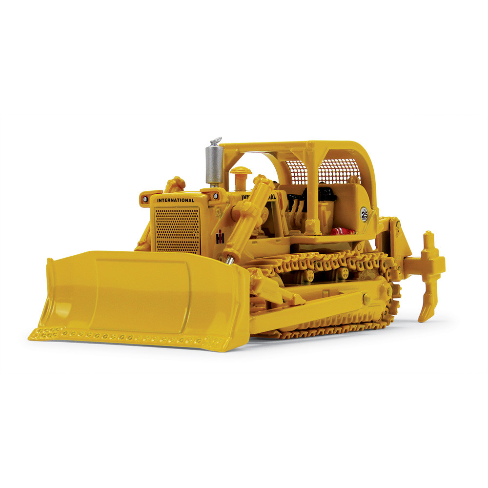 IH Yellow International Harvester TD-25 Crawler and ROPS with Ripper