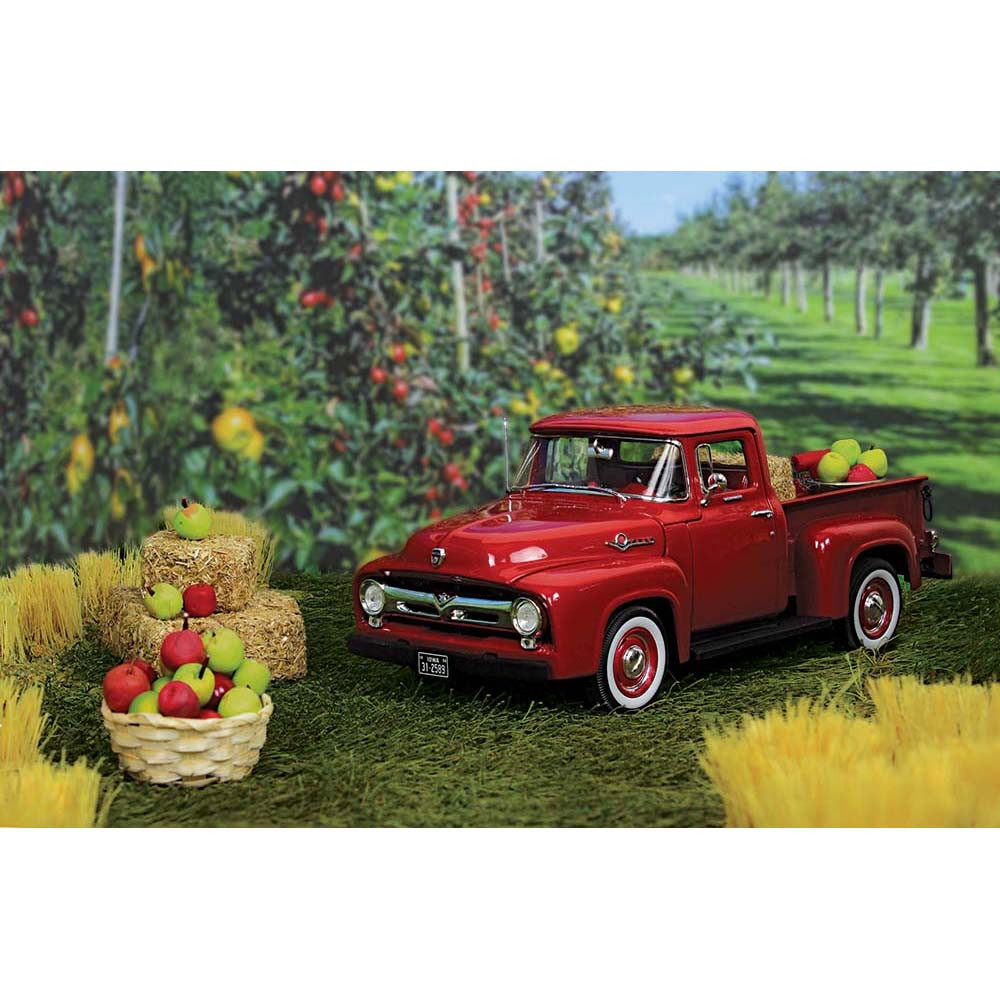 Vermillion Red 1956 Ford Pickup