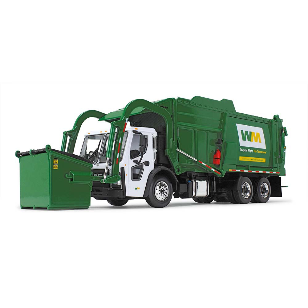 10-4292D: WM
1/34 scale Mack LR with McNeilus Meridian Front Loader & Trash Bin