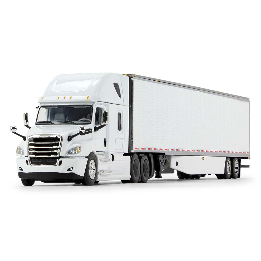 White/White Freightliner 2018 Cascadia High-Roof Sleeper & 53