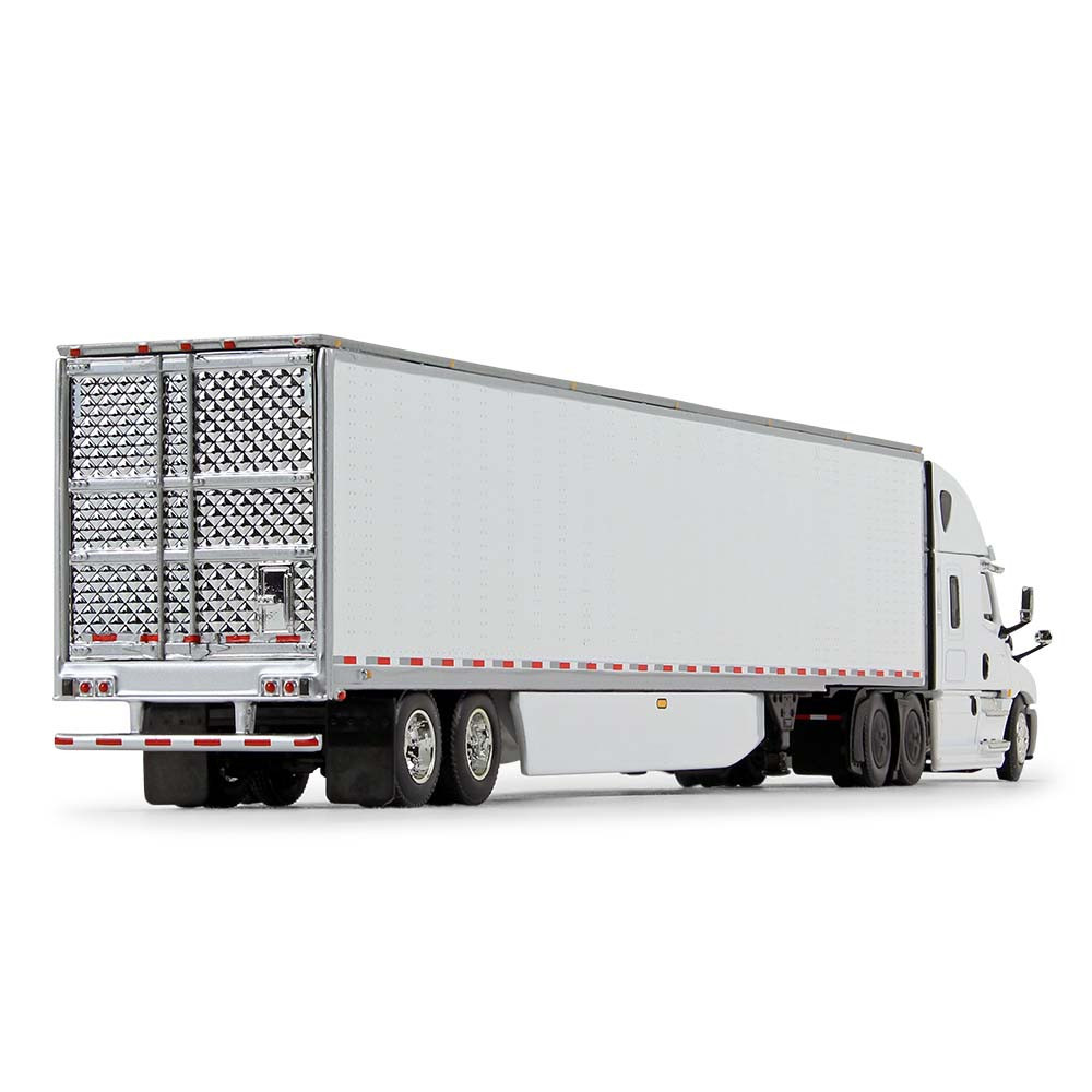 希少1/53トンキンレプリカ　フレイトライナー&冷凍トレーラー② White/White Freightliner 2018 Cascadia High-Roof Sleeper & 53