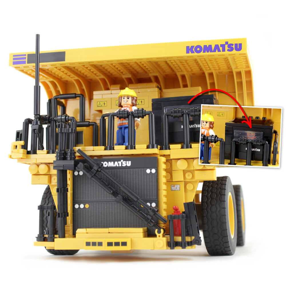 Komatsu Mining Dump Block Set