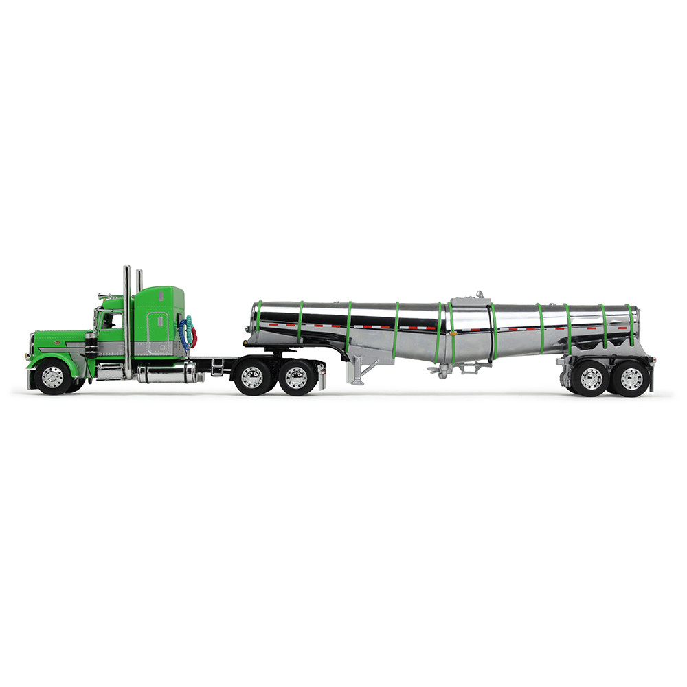 Peterbilt MODEL 389 トレーラーミニカー Amazon.com: New Ray Peterbilt 389 Truck with Flatbed Trailer