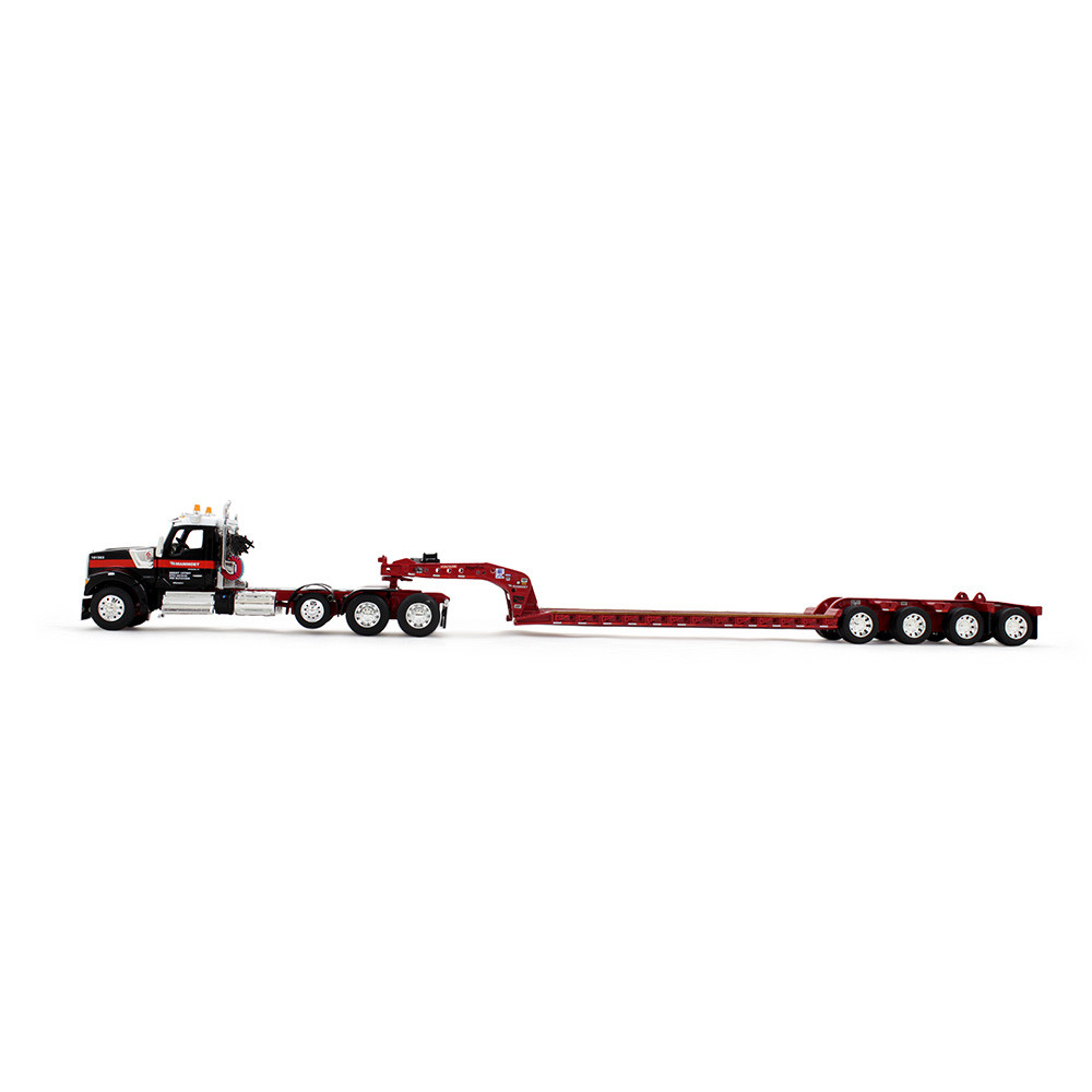 69-1869: Mammoet
1/64 Kenworth W990 Heavy Haul Day Cab & Fontaine Magnitude Tri-Axle Lowboy Trailer with Flip Trailer