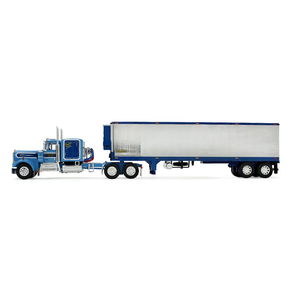 Legacy Series #2: Western Distributing "Crippled Cowboy" Kenworth W900A with 60" Flat Top Sleeper & 40' Vintage Trailer with Reefer