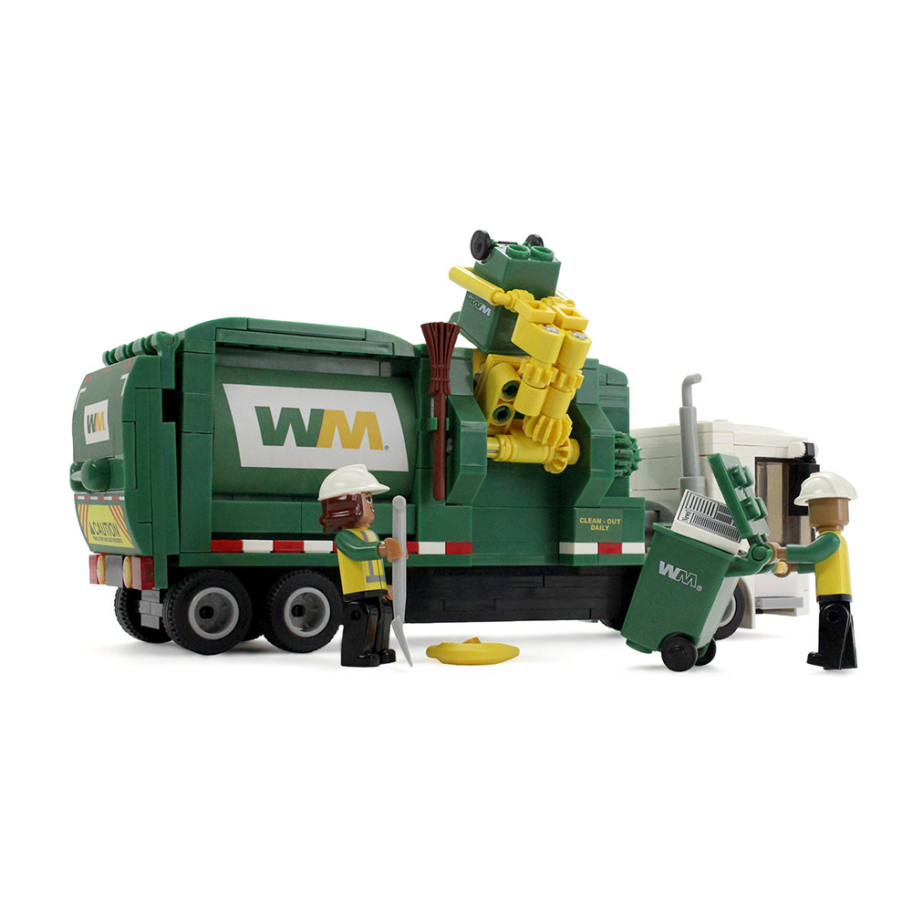 WM Side Load Refuse Truck Block Set