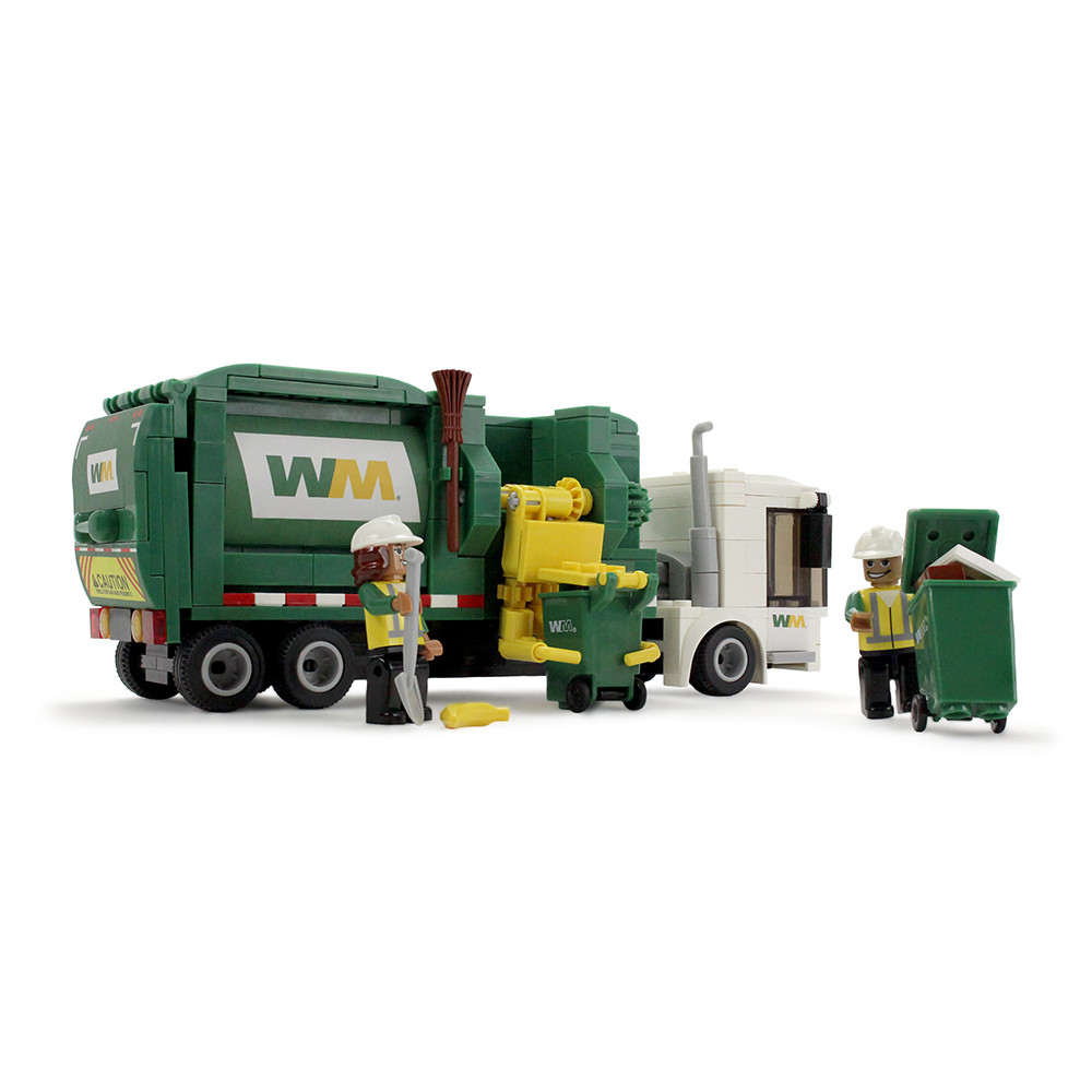 WM Side Load Refuse Truck Block Set