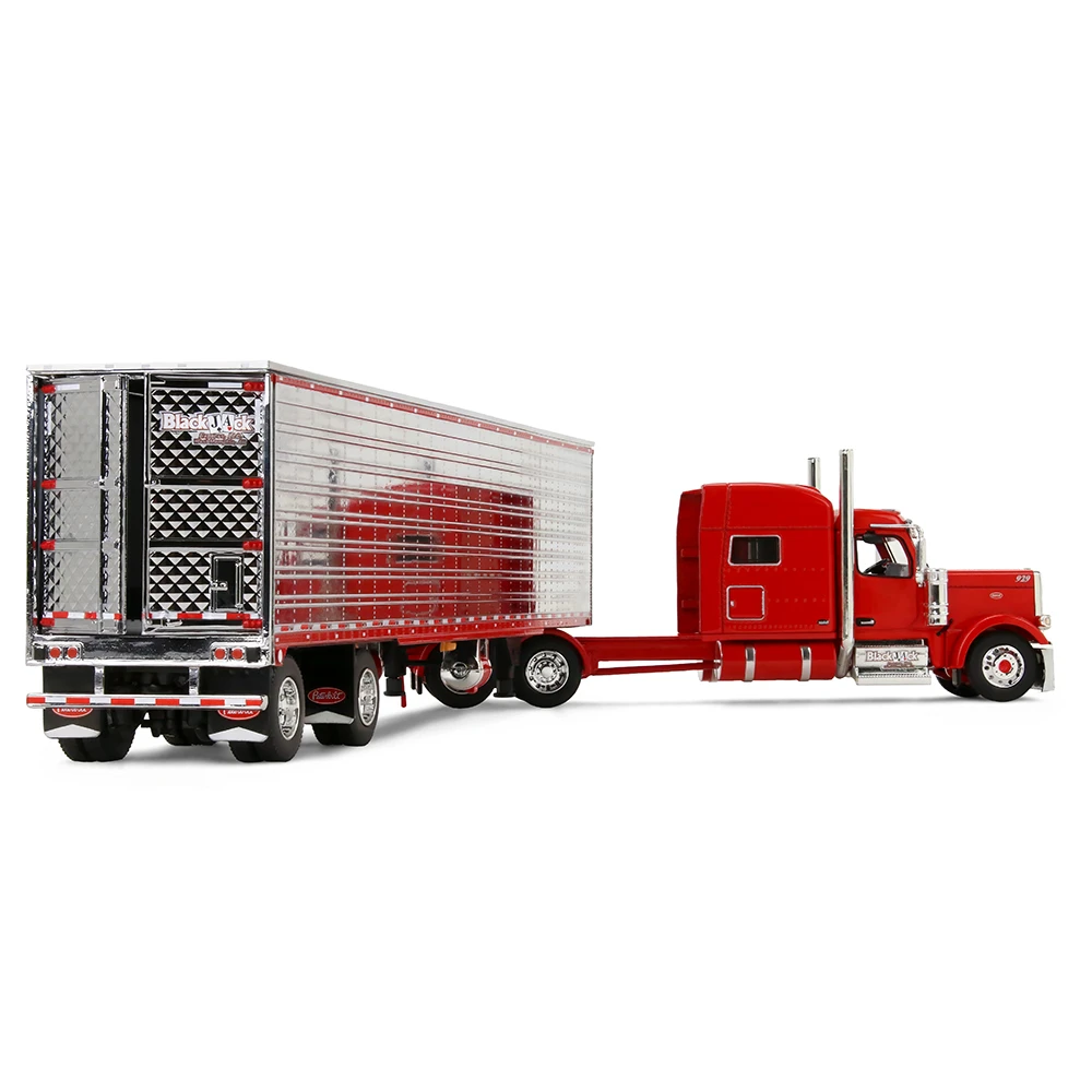 Big Rigs Series II #6: Blackjack Express LLC Peterbilt Model 589 with 78" Mid-Roof Sleeper & 53' Utility Trailer w/Reefer