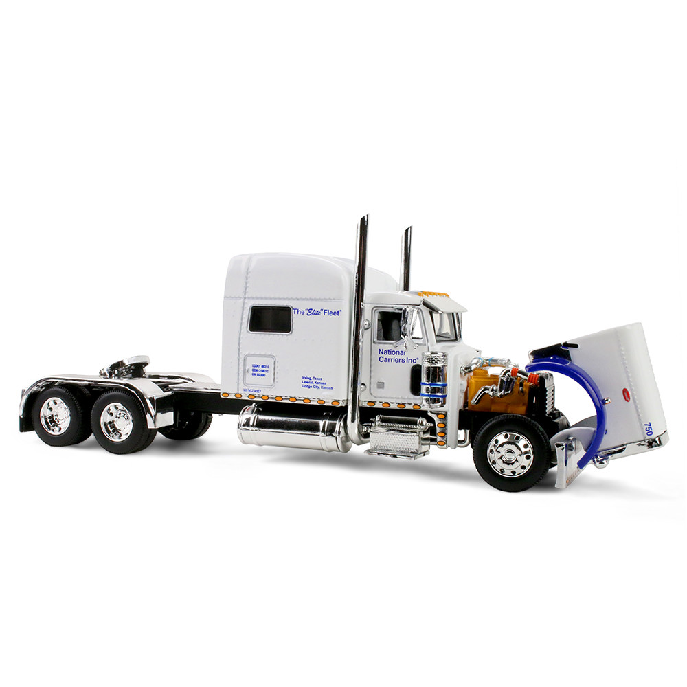 Legacy Series #5: National Carriers Peterbilt Model 379 with 70" Mid-Roof Sleeper & Wilson Silverstar Livestock Trailer