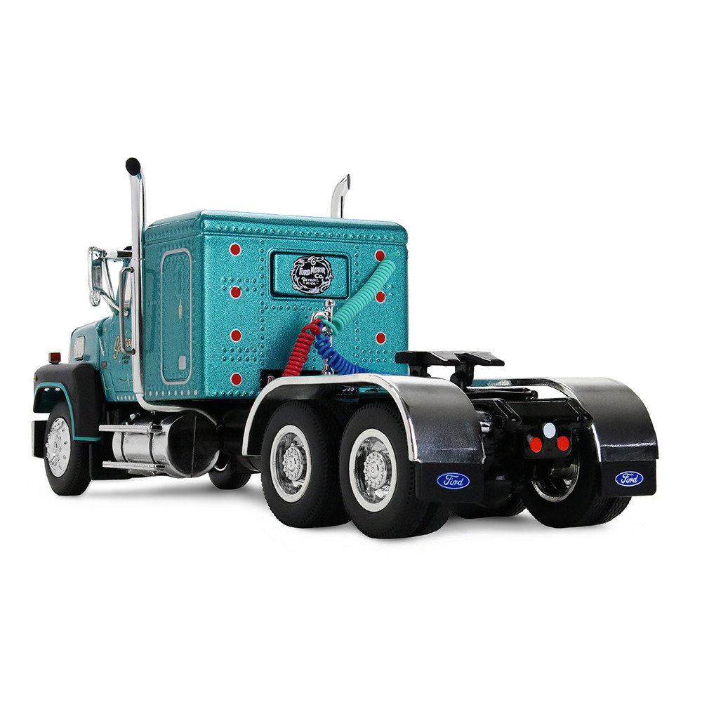 Red's Favorites - Tom Sercombe Ford LTL 9000 with 48" Flat Top Sleeper & 53' Trailer with Reefer