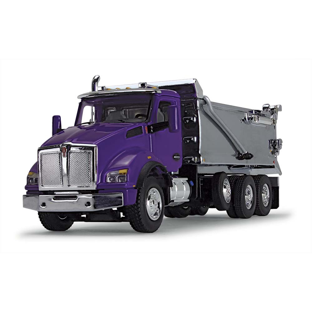 Purple Chrome Kenworth T880 Rogue Dump