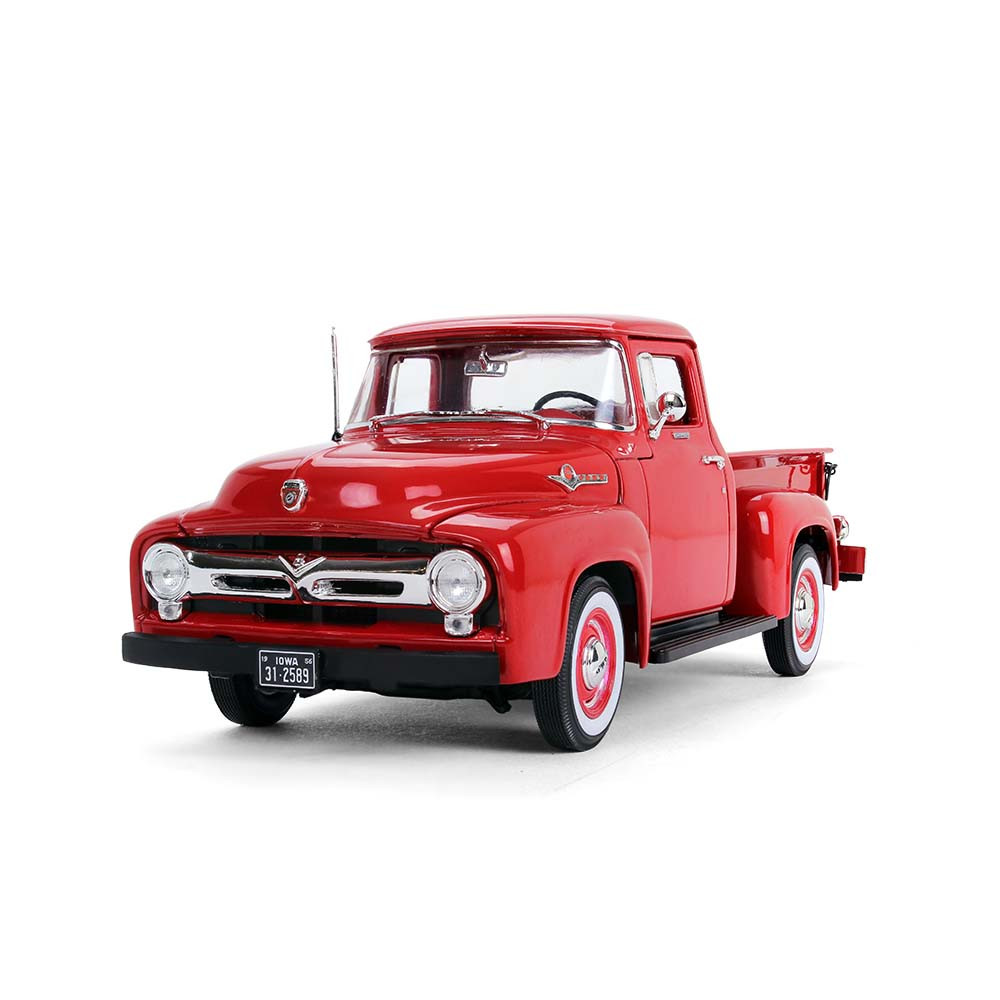Vermillion Red 1956 Ford Pickup