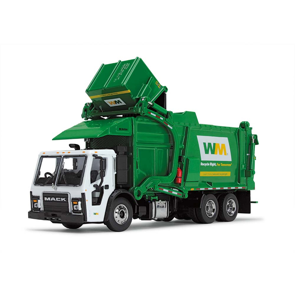 WM Mack LR with McNeilus Meridian Front Load Refuse Truck and