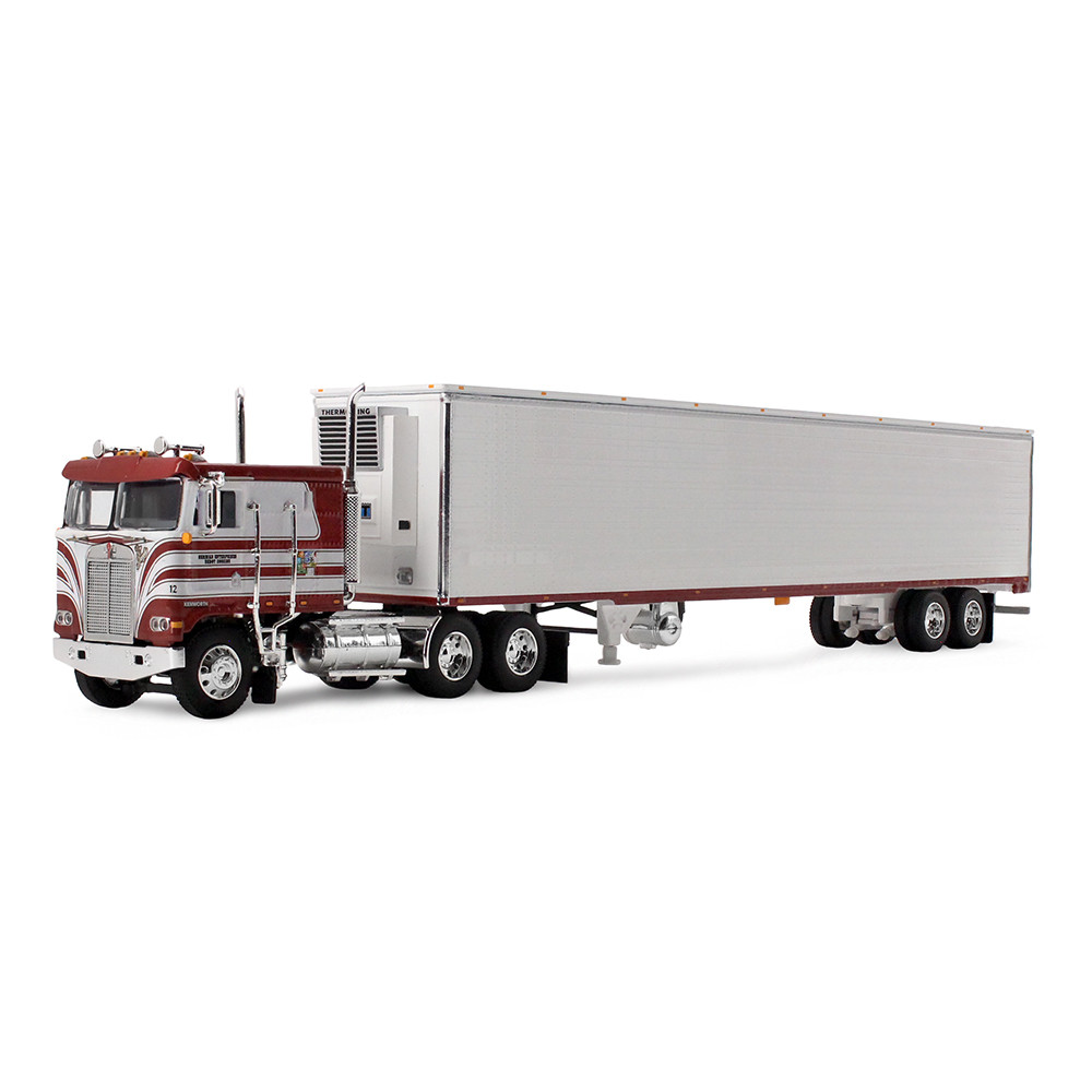 Red's Favorites - Jim Skrinar Kenworth K100 COE Flat Top & 53