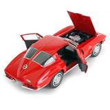 49-0426A: Red
1/24 scale 1963 Chevrolet Corvette Diecast Replica