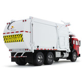 10-4335: Red/White
1/34 scale Peterbilt Model 520 with Wittke Front Loader and Trash Bin