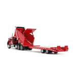 60-1884: Viper Red 
1/64 scale Western Star 49X with Ox Bodies Dump & Beaver Tail Trailer