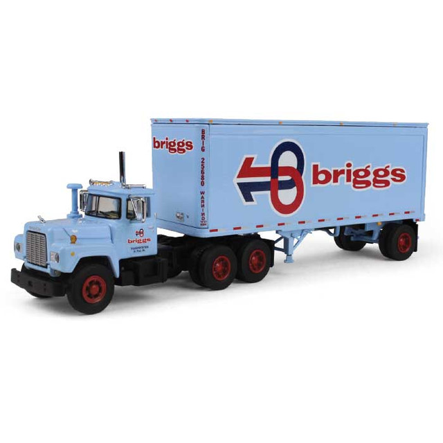 60-0284: Fallen Flag #11 Briggs Transportation
1/64 scale Briggs Transportation. Mack R-Model Day Cab and 28' Pup Trailer 60-0284: Fallen Flag #11 Briggs Transportation
1/64 scale Briggs Transportation. Mack R-Model Day Cab and 28' Pup Trailer