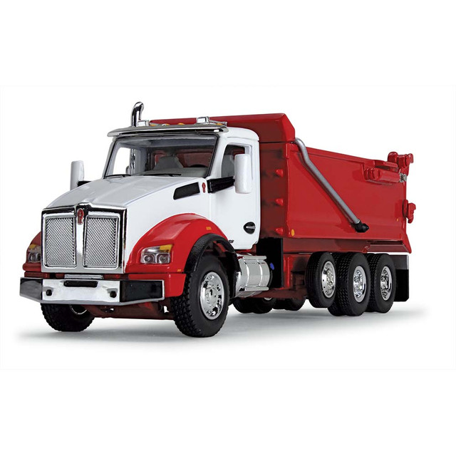 60-1415: White/Viper Red 
1/64 scale Kenworth T880 Rogue Dump
