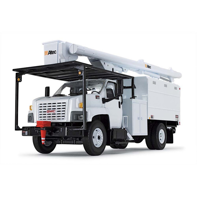10-3804: White/White 
1/34 scale GMC C7500 Tree Trimming Truck