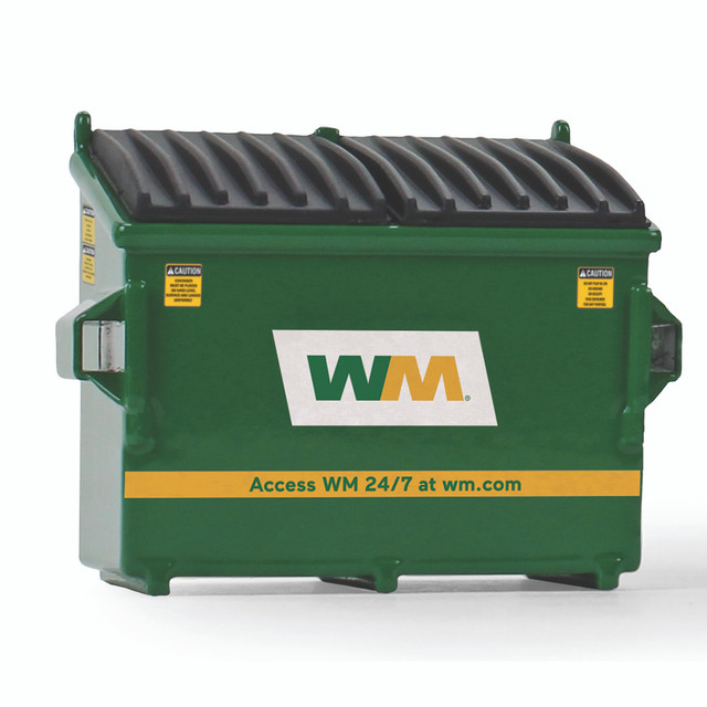 90-0169D: WM 
1/34 scale Trash Bin