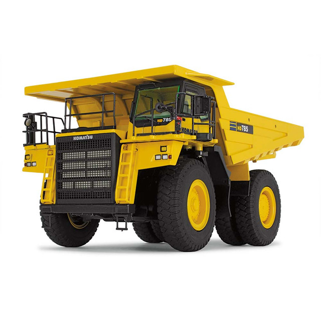 50-3300: Komatsu HD785-7 
1/50 scale Komatsu HD785-7 Dump Truck Diecast Replica