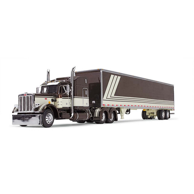 60-1675: Brown/Cream
1/64 scale Peterbilt® Model 359 with 63" Mid-Roof Sleeper & 53' Utility® Trailer