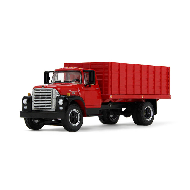 Harvester Red 1970s International Loadstar Grain Truck Harvester Red 1970s International Loadstar Grain Truck