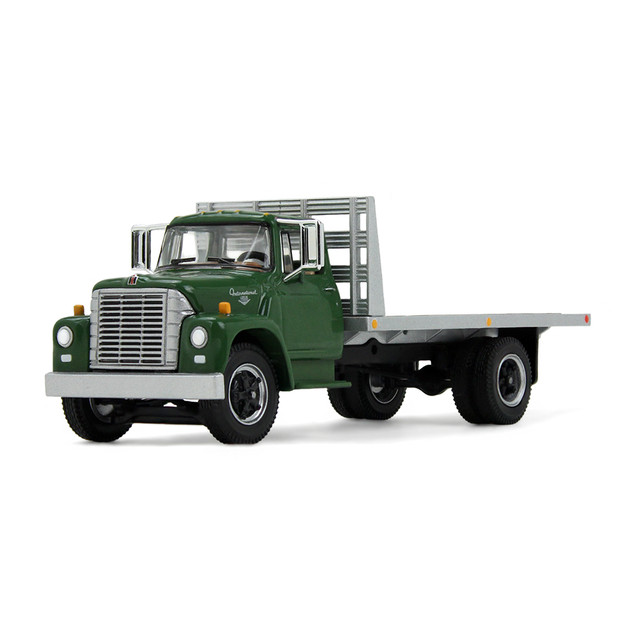Shanter Green 1970s International Loadstar Flatbed Truck