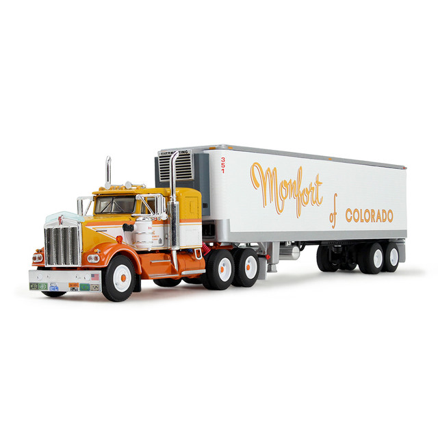 Fallen Flag #50: Monfort of Colorado Kenworth W900A with 36" Sleeper & 40' Vintage Trailer with Reefer Fallen Flag #50: Monfort of Colorado Kenworth W900A with 36" Sleeper & 40' Vintage Trailer with Reefer