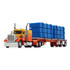 69-0700: Big Rigs #1: Kelsey's Trucking "Sunrise Express" 
1/64 Scale Peterbilt Model 359 Diecast Truck Replica