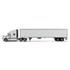 White/White Mack Anthem & 53' Trailer