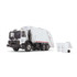 10-4337: 1/34 scale White Mack TerraPro with McNeilus Rear Loader & Trash Carts