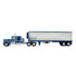 Legacy Series #2: Western Distributing "Crippled Cowboy" Kenworth W900A with 60" Flat Top Sleeper & 40' Vintage Trailer with Reefer